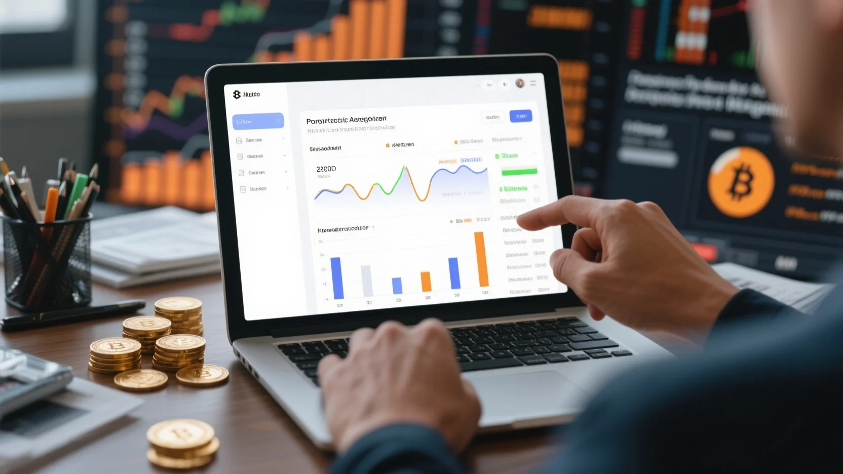 Mastering Crypto Portfolio Management: Rebalancing, Trackers, Risk – Adjusted Returns & Diversification