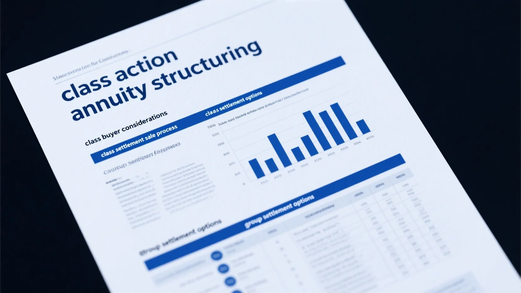 Structured Settlements