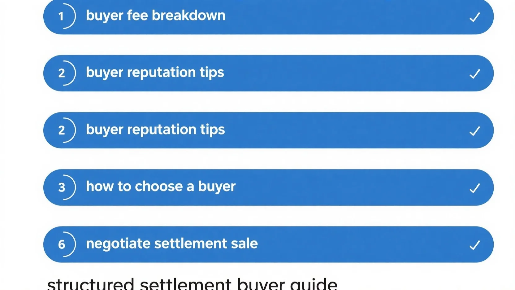 Structured Settlements